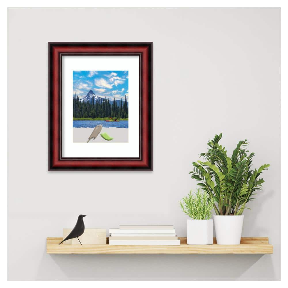 Rubino Cherry Scoop 14" x 17" Wood Picture Frame