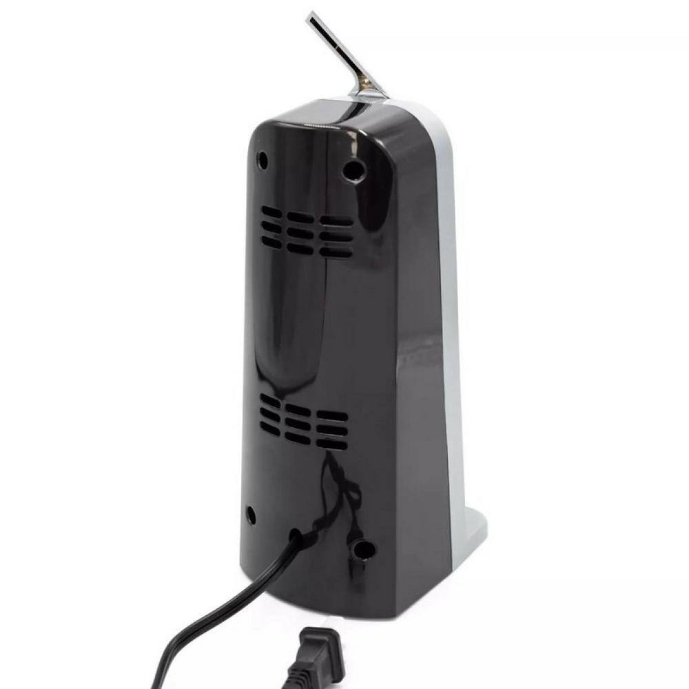 Chrome Electric Can Opener with Power Cut Blade