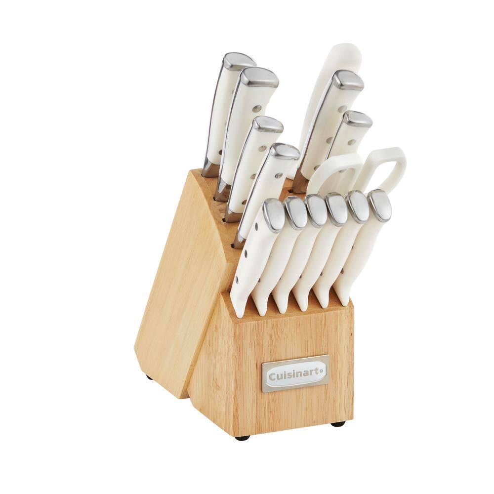 Cuisinart 15-Pc Stainless Steel Knife Block Set