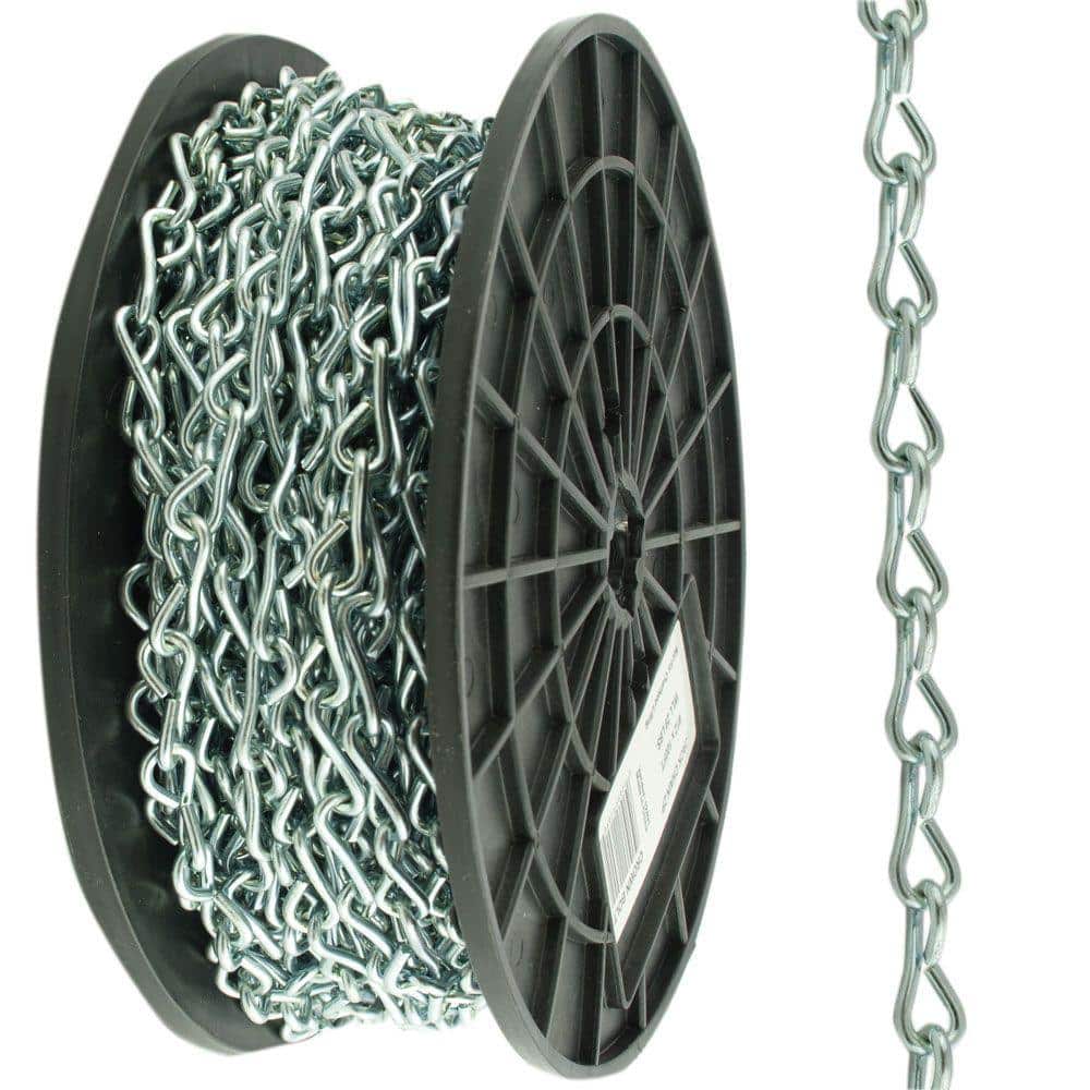 10 FT Bag Bright Galvanized Perfection Chain Products 11880 #6 Single Jack Chain
