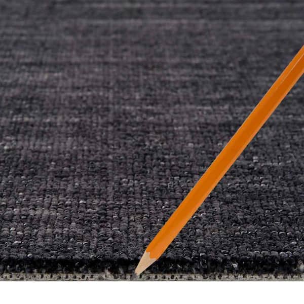 Natural Harmony Sky Breeze Midnight Black 13.2 ft. 36 oz. Wool