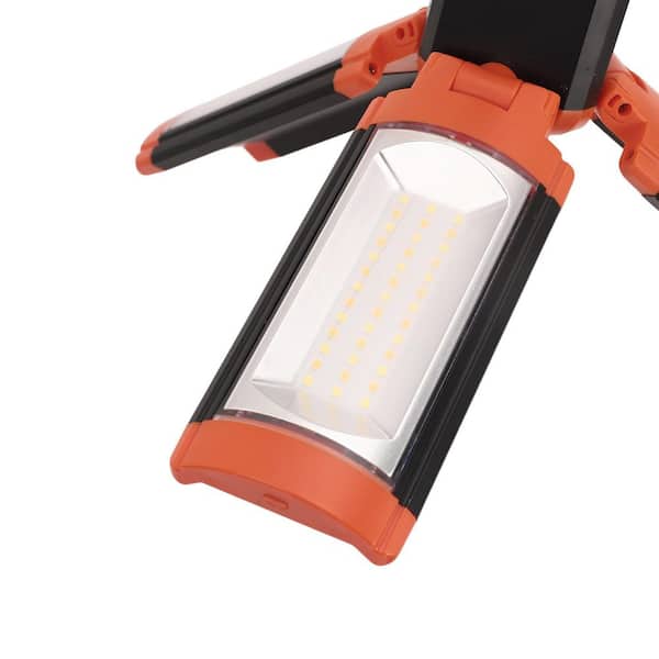 YANSUN 5V 2179 Lumens LED Work Light with 3 Lamp Heads, Dimmable