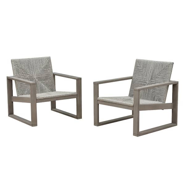 Leisure Made Sumner Wood Outdoor Lounge Chair (2-Pack)