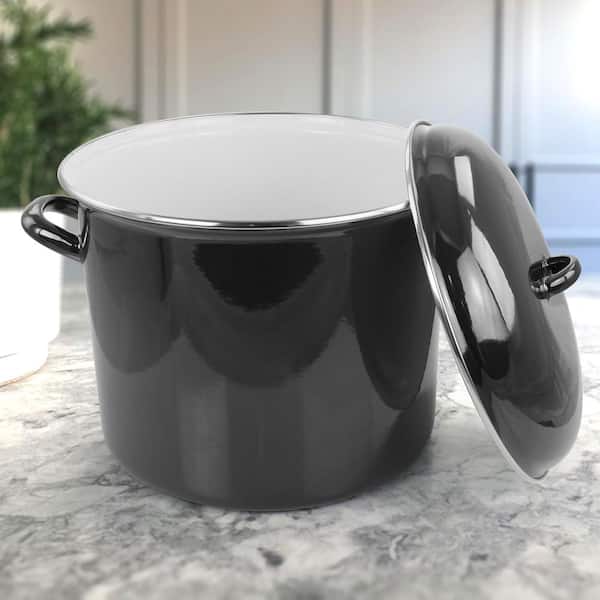 Gibson 12 qt Stock Pot with Lid