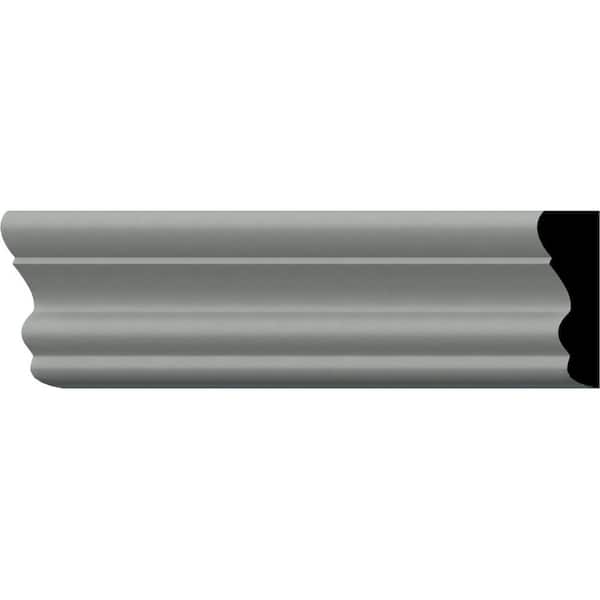 Ekena Millwork SAMPLE - 5/8 in. x 12 in. x 2 in. Polyurethane Oxford Panel Moulding