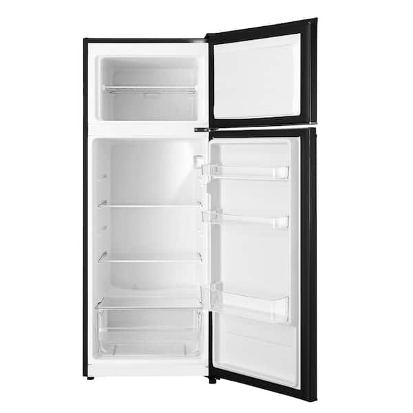 Vissani 10.1 cu. ft. Top Freezer Refrigerator in Black