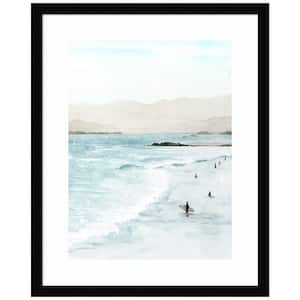 In the Surf II by Grace Popp 1-Piece Framed Giclee Nature Art Print 21 in. x 17 in.
