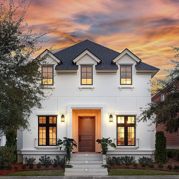 60-Watt Equivalent ST19 Straight Filament Dusk to Dawn Amber Glass E26 Vintage Edison LED Light Bulb Warm White(12-Pack)