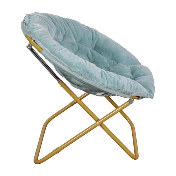 Aqua discount saucer chair