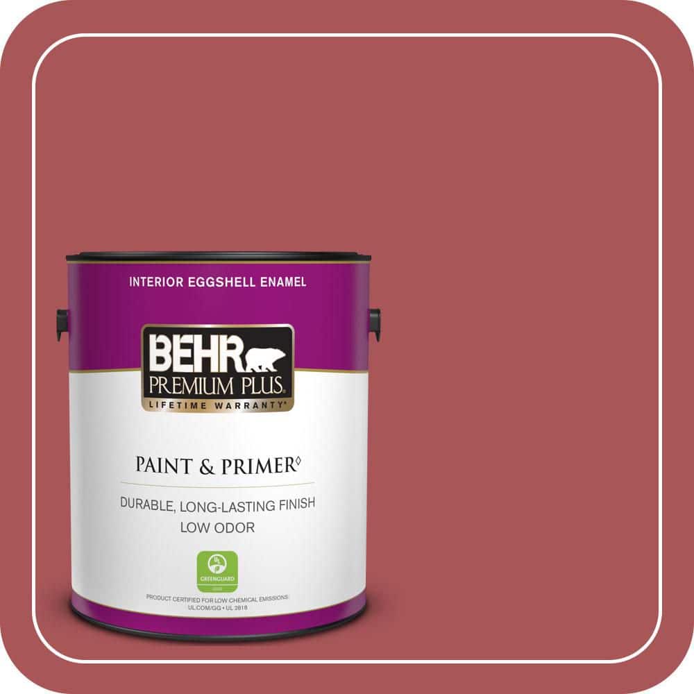 1 gal. #M150-6 Lingonberry Punch Eggshell Enamel Low Odor Interior Paint & Primer price history on PriceWatchPro