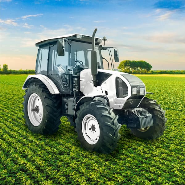 1 qt. Farm Equipment Gloss White Enamel Paint (2-Pack)