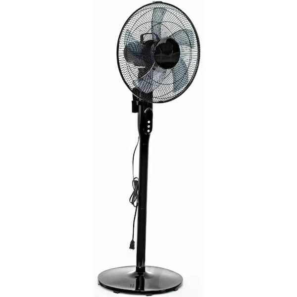 16 inch base remote control, swinging vertical fan---hf12s popular