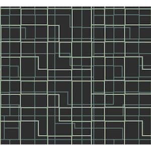 Manila Brown Geometric Paper Strippable Roll (Covers 74.3 sq. ft.)