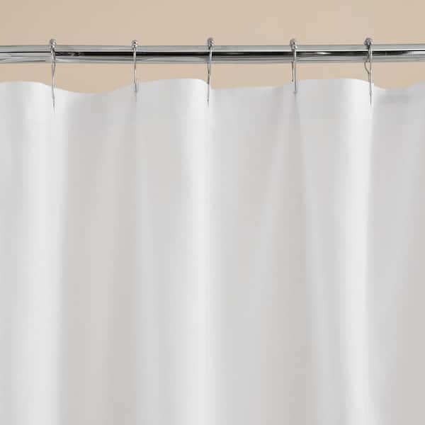Herringbone Fabric Shower Curtain Farmhouse Waterproof Shower Curtain with  Hooks
