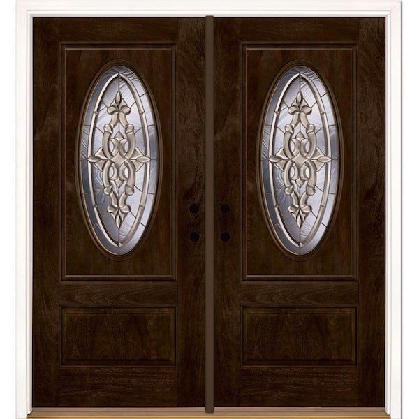 Beveled Oval Glass Cottage Door • The Architectural Warehouse
