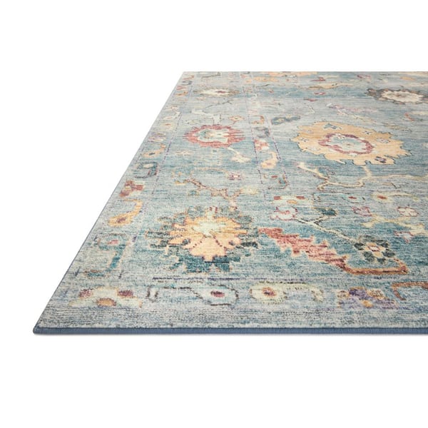 Margot Denim / Multi 5 ft. x 7 ft. 6 in. Traditional Area Rug