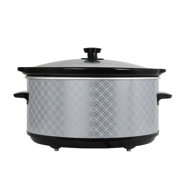 West Bend 6 Qt. Silver Slow Cooker SCWB6QPTSV13 - The Home Depot
