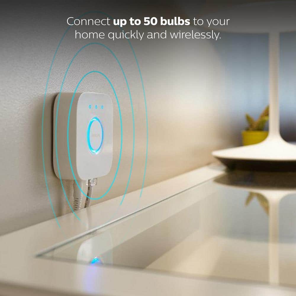 Philips Hue White Smart Lighting Hub with Ethernet