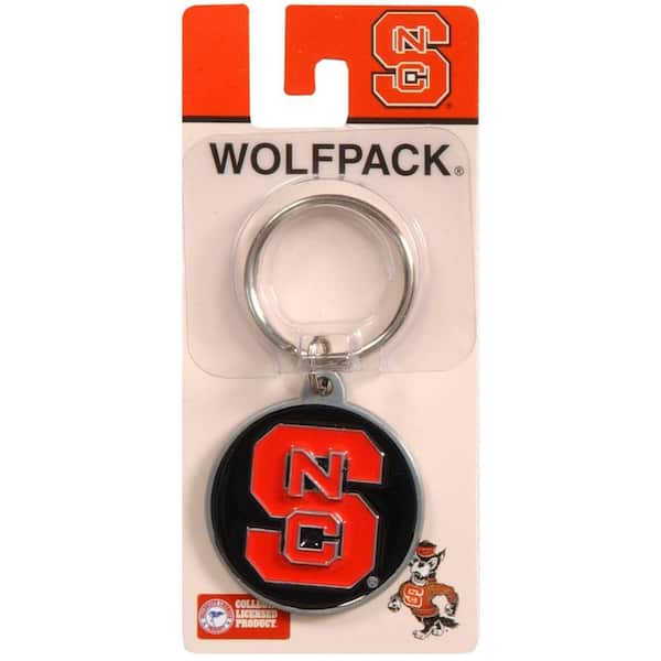 Hillman NCAA North Carolina State Wolfpack Key Chain 711315 - The Home Depot