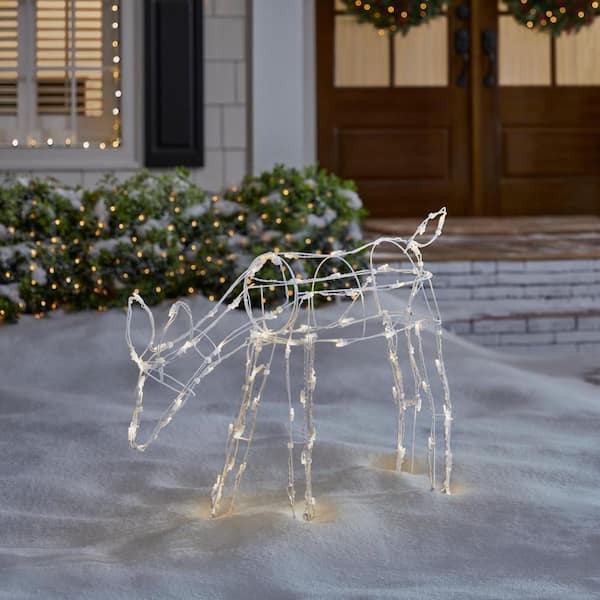 3 ft. LED Wire Doe Holiday Yard Decoration Y32