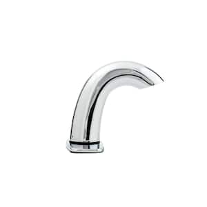 Aqua-FIT Serio Hydropower Touchless Single Hole Bathroom Faucet with 4 in. Cover Plate in Chrome