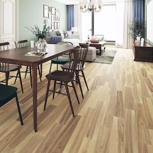 Refined Hickory 3/8 in. T x 6.5 in. W Engineered Hardwood Flooring (25.7 sqft/case)