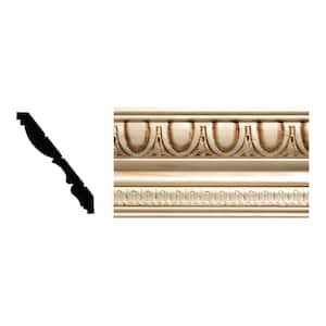 1687A-4FTWHW .5 in. D X 4 in. W X 47.5 in. L Unfinished White Hardwood Egg and Dart Crown Moulding