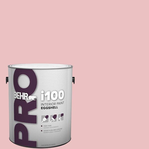BEHR PRO 1 gal. #130C-2 Cafe Pink Eggshell Interior Paint