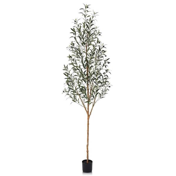 シンプルtree‧✧̣̥̇‧ DR.Planzen 7 ft. Artificial Olive Tree, Lifelike Fruits and