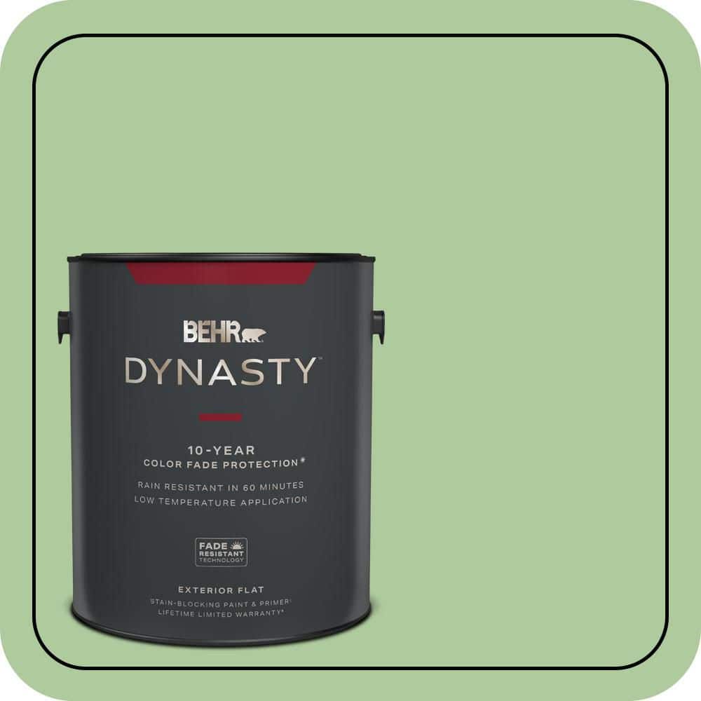1 gal. #440D-4 Desert Cactus Flat Exterior Stain-Blocking Paint & Primer price history on PriceWatchPro