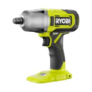 RYOBI ONE 18V Cordless 1 2 in. Impact Wrench Kit with 4.0 Ah Battery and Charger PCL265K1 The Home Depot