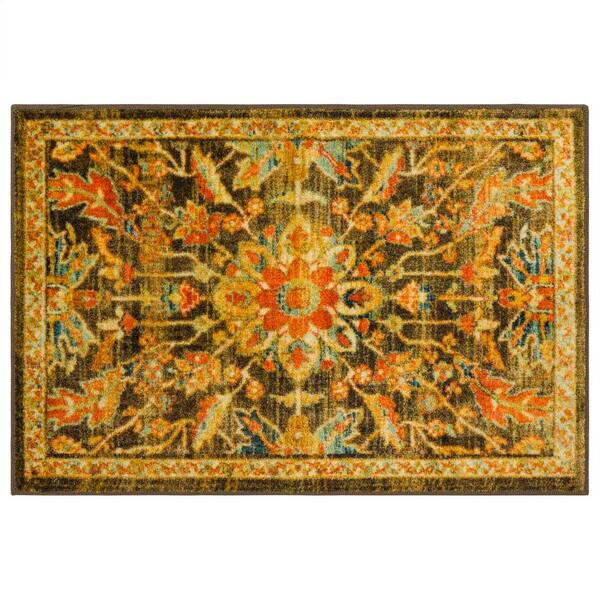 Mohawk Home Elizabeth Multi 2 ft. x 3 ft. 4 in. Distressed Area Rug