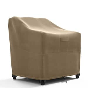 38 in. L x 36 in. H x 36 in. D, Brown Outdoor Patio Wide Chair Furniture Cover