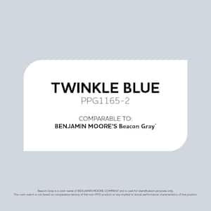 Twinkle Blue PPG1165-2 Paint - Comparable to BENJAMIN MOORE'S Beacon Gray