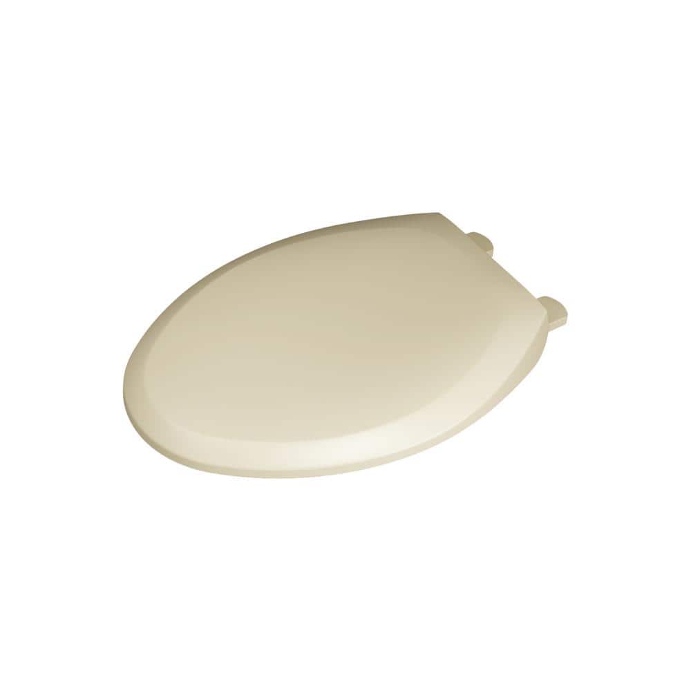 Bone Slow-Close Elongated Toilet Seat with Lift-Off Hinges