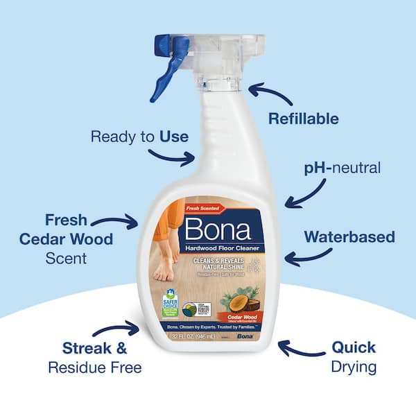 32 oz. Cedarwood Hardwood Floor Cleaner