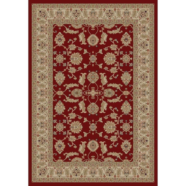 Concord Global Trading Jewel Antep Red 3 ft. x 4 ft. Area Rug