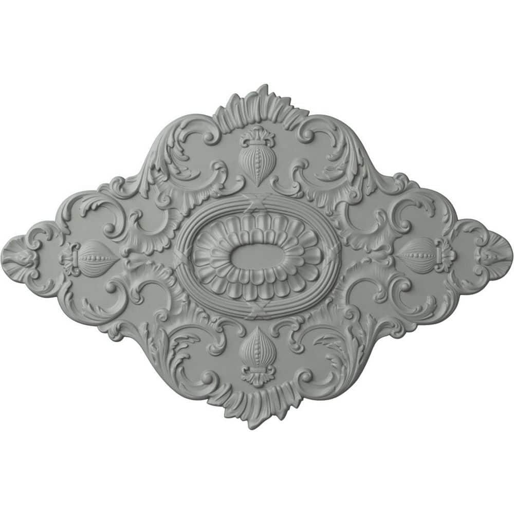 Ashford Primed Ornate Urethane Ceiling Medallion