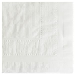 White Disposable Poly Cellutex Table Covers, Tissue/Polylined, 54 in. x 108 in. (25-Per Case)