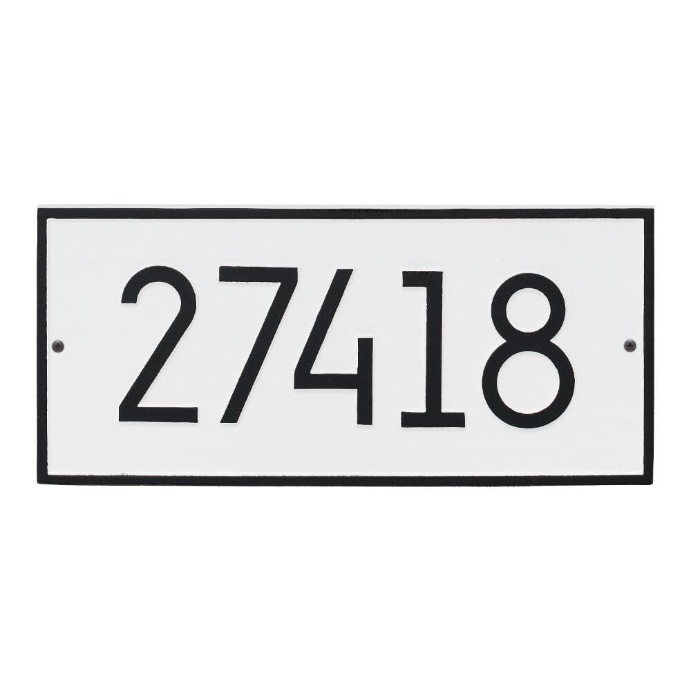 Hartford Modern Personalized Rectangle Vertical Wall Plaque price history on PriceWatchPro
