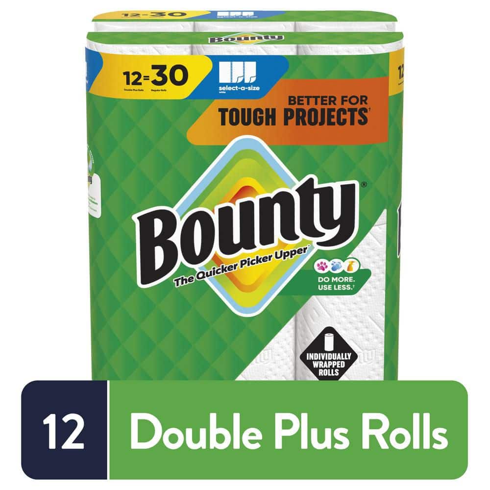 White, Select-A-Size Paper Towel Roll (12 Double Plus Rolls) price history on PriceWatchPro