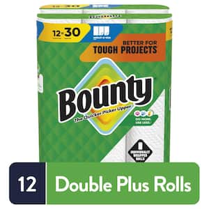 White, Select-A-Size Paper Towel Roll (12 Double Plus Rolls)