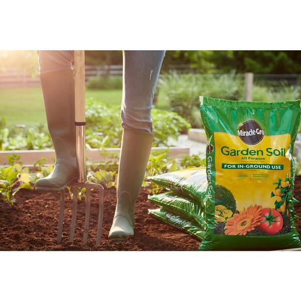 Miracle Gro Garden Soil All Purpose For In Ground Use 2 Cu Ft