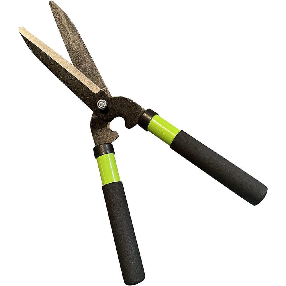 GARDEN GURU 15 in. Metal Handle Hedge Shears Clippers HEDGESHEAR - The Home  Depot