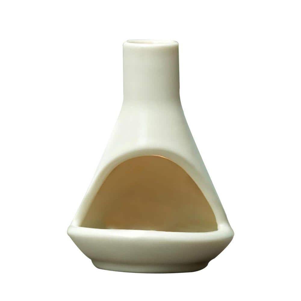 Afoxsos Ceramic Mini Chiminea Holder for Palo Santo, Incense