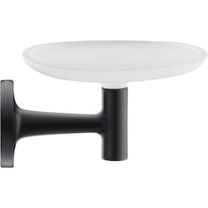 Starck T Wall Mounted Soap Dish in Black