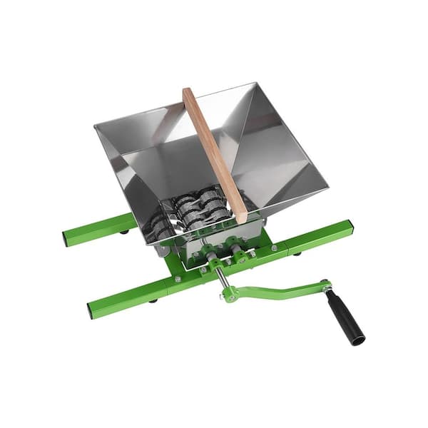 Bunpeony 1.8 Gal/7L Fruit and Apple Crusher, Large Manual Grinder
