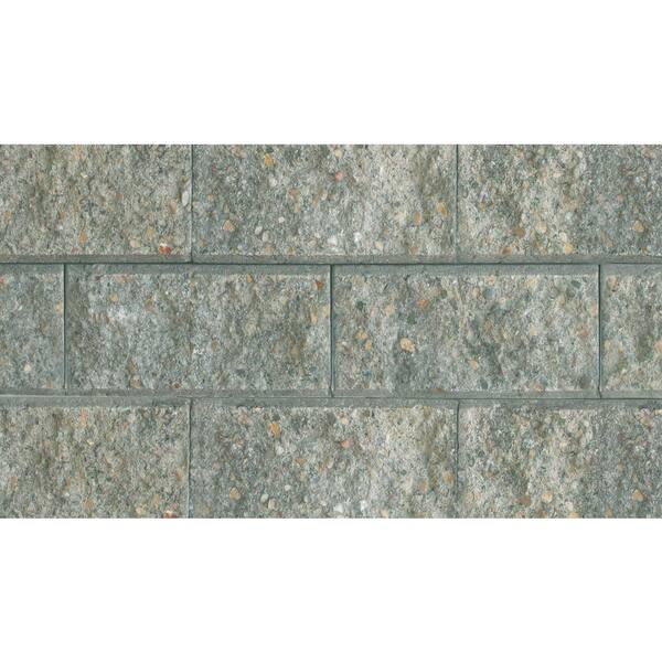 Unbranded 1-1/8 in. x 6 in. Split Face Mortarless Brick Veneer Inside Corners - Smokey Mountain Blend 90 Lf