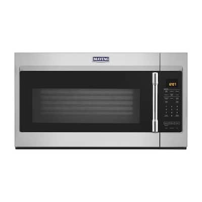 1.9 cu. ft. Over the Range Microwave with Dual Crisp Function in Fingerprint Resistant Stainless Steel