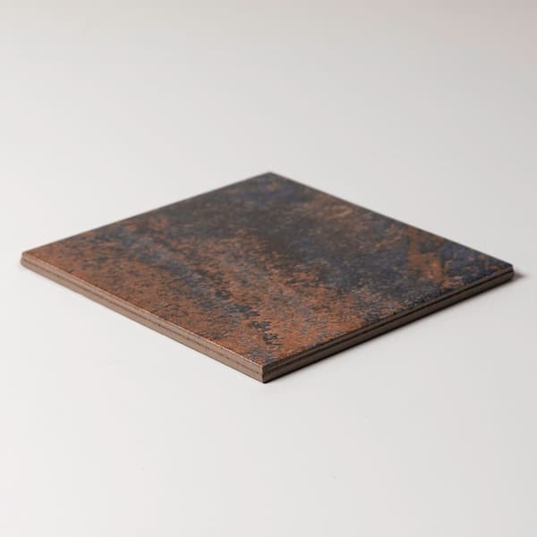 Seascape 6 in. x 6 in. Crustacean Matte Glazed Porcelain Wall Tile Sample